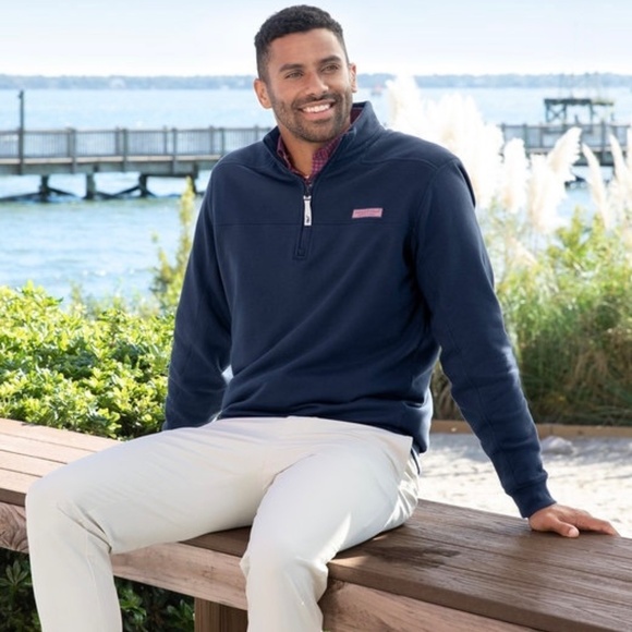 Vineyard Vines 1/4 zip pullover sweatshirt - Picture 9 of 10